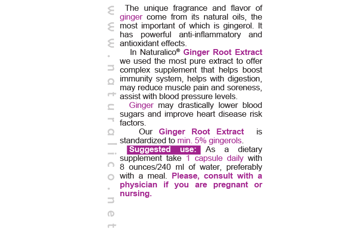 GINGER ROOT EXTRACT