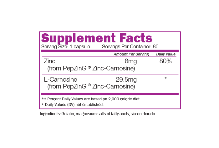  ZINC L-CARNOSINE 